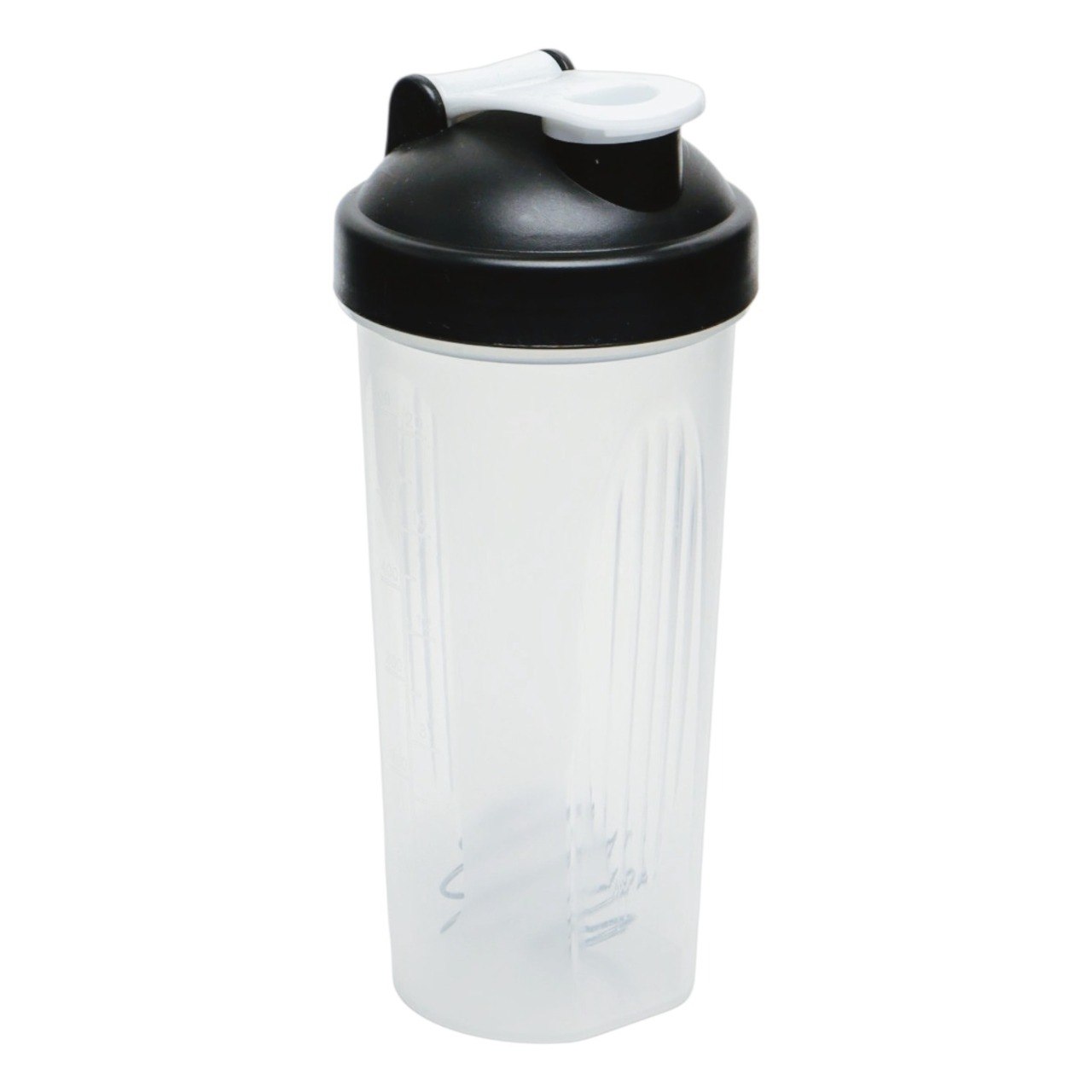 BOTELLA MEZCLADORA A PRUEBA DE FUGAS PARA PROTEINA DE PLASTICO 600ML