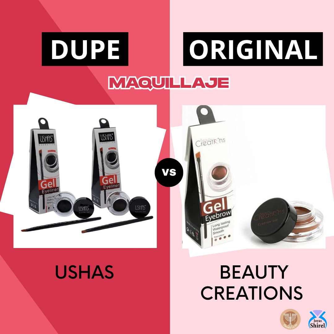 GEL DELINEADOR DE OJOS DE ALTA DURACION A PRUEBA DE AGUA USHAS 3.3G (DUPE DE BEAUTY CREATIONS)