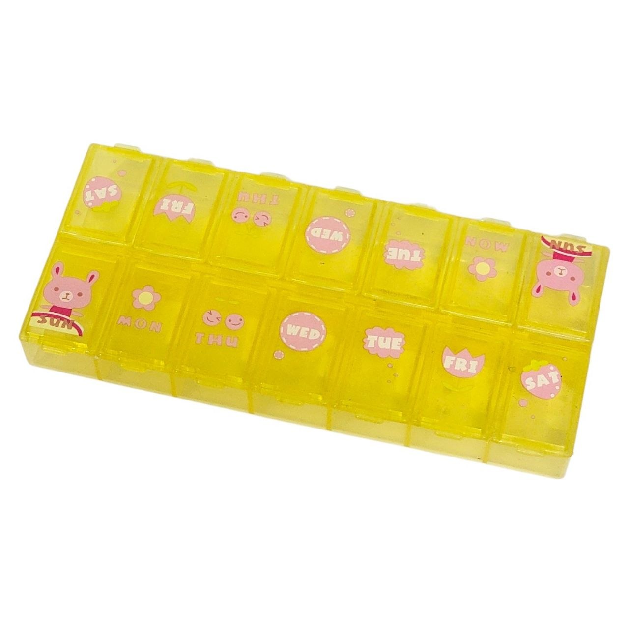 ORGANIZADOR DE PASTILLAS SEMANAL BIDIARIO