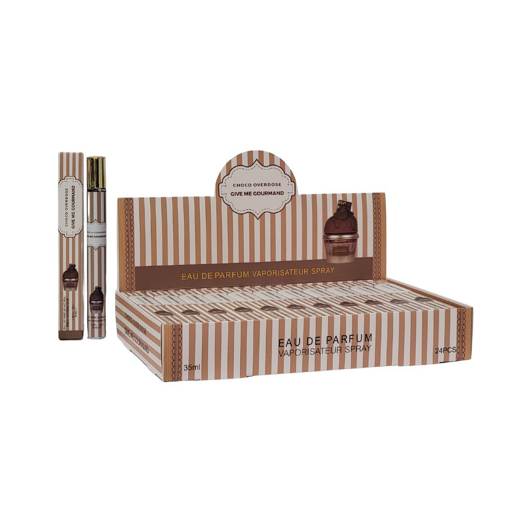 PERFUME EN TUBO CHOCO OVERDOSE EDP 35ML (M) (AROMA INSPIRADO EN LATTAFA GIVE ME GOURMAND CHOCO OVERDOSE)