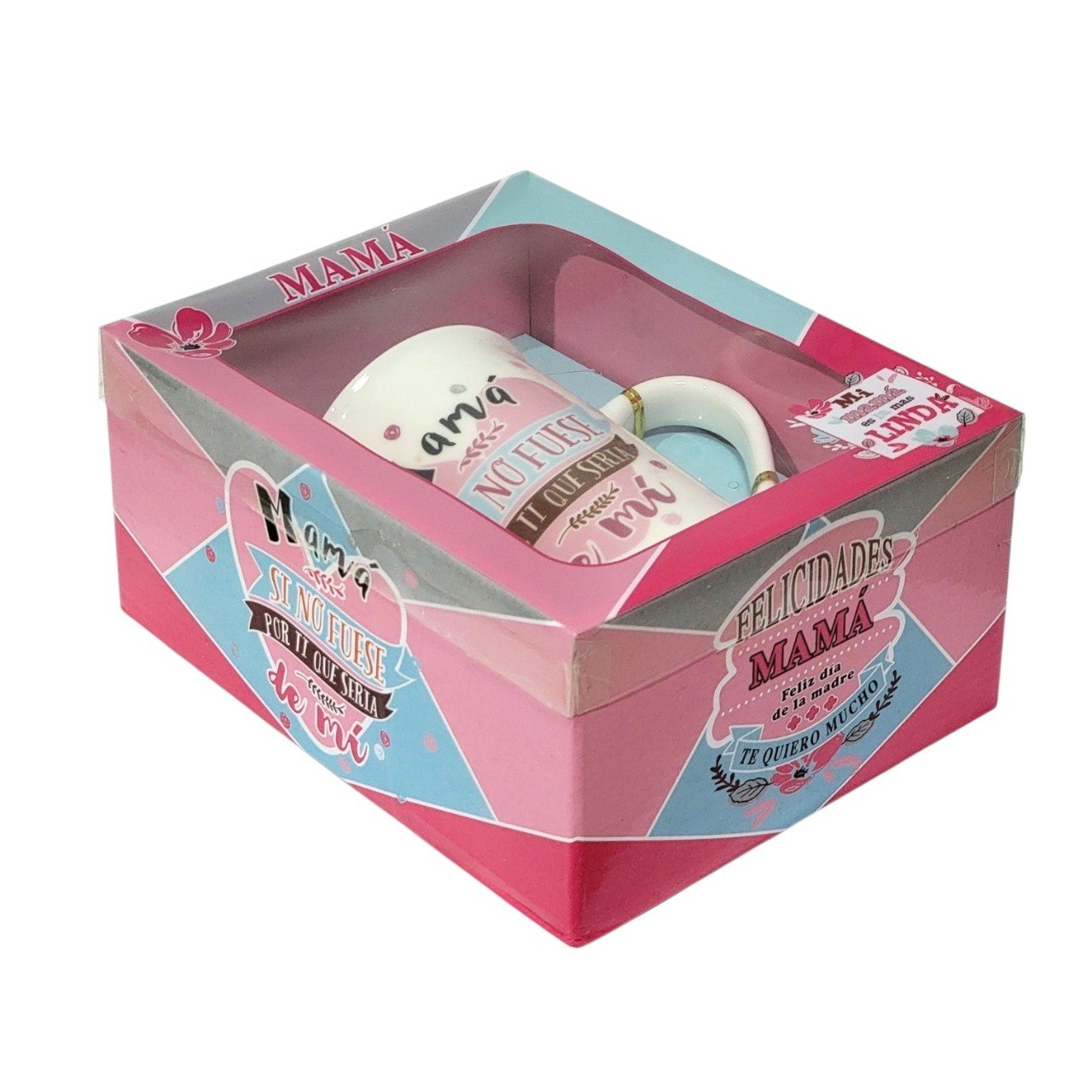 SET DE TAZA DE REGALO PARA MAMA CON CUCHARA DE LUJO