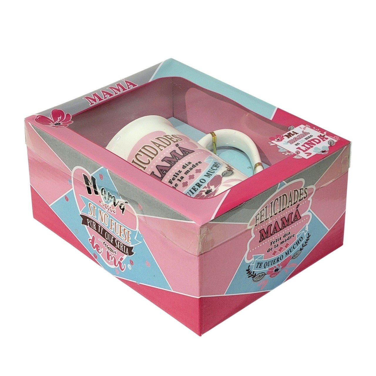 SET DE TAZA DE REGALO PARA MAMA CON CUCHARA DE LUJO