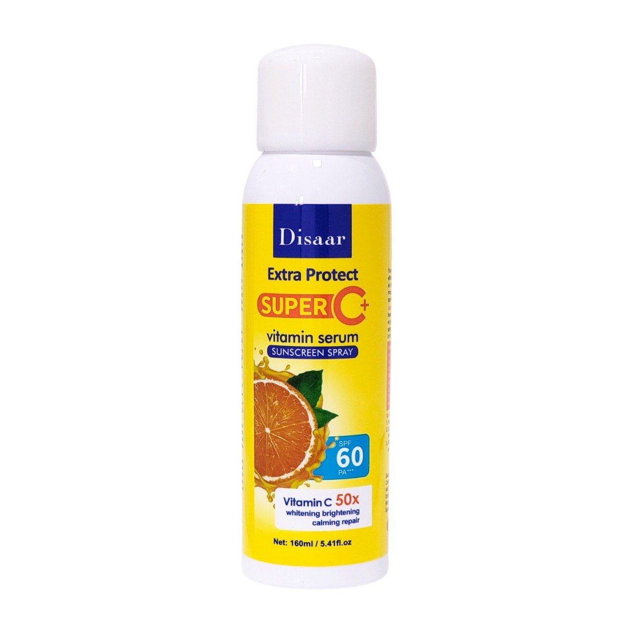 PROTECTOR SOLAR EN SPRAY ACLARANTE SPF60 DISAAR 160ML