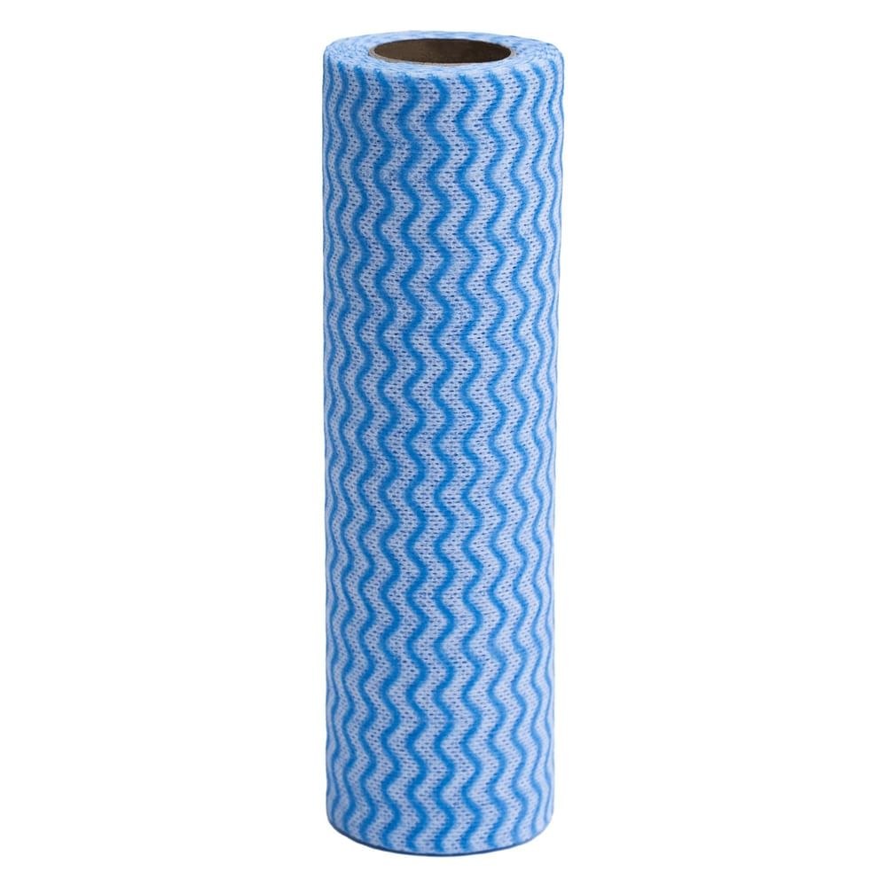 ROLLO DE TOALLAS MULTIUSOS REUTILIZABLES ATRAPAPOLVO ANTIRAYADURAS Y ABSORBENTES 36UND 20X30