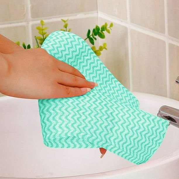 ROLLO DE TOALLAS MULTIUSOS REUTILIZABLES ATRAPAPOLVO ANTIRAYADURAS Y ABSORBENTES 36UND 20X30