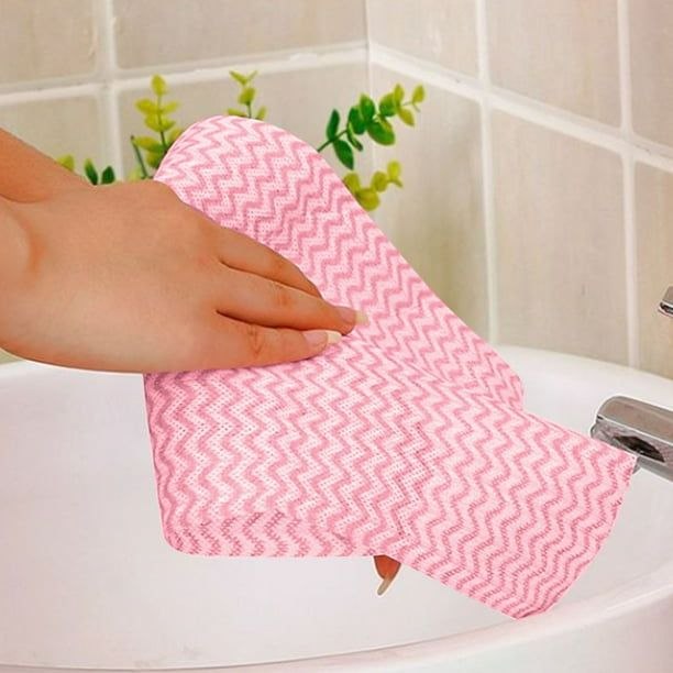 ROLLO DE TOALLAS MULTIUSOS REUTILIZABLES ATRAPAPOLVO ANTIRAYADURAS Y ABSORBENTES 36UND 20X30