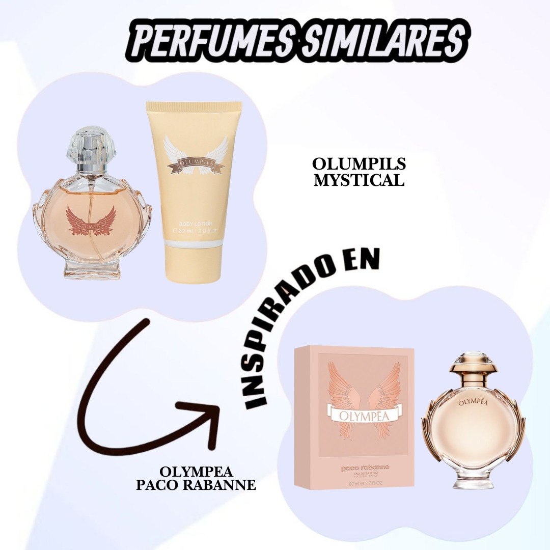 SET OLUMPILS EDP 30ML CREMA CORPORAL 60ML (M) (AROMA SIMILAR A PACO RABANNE OLYMPEA)