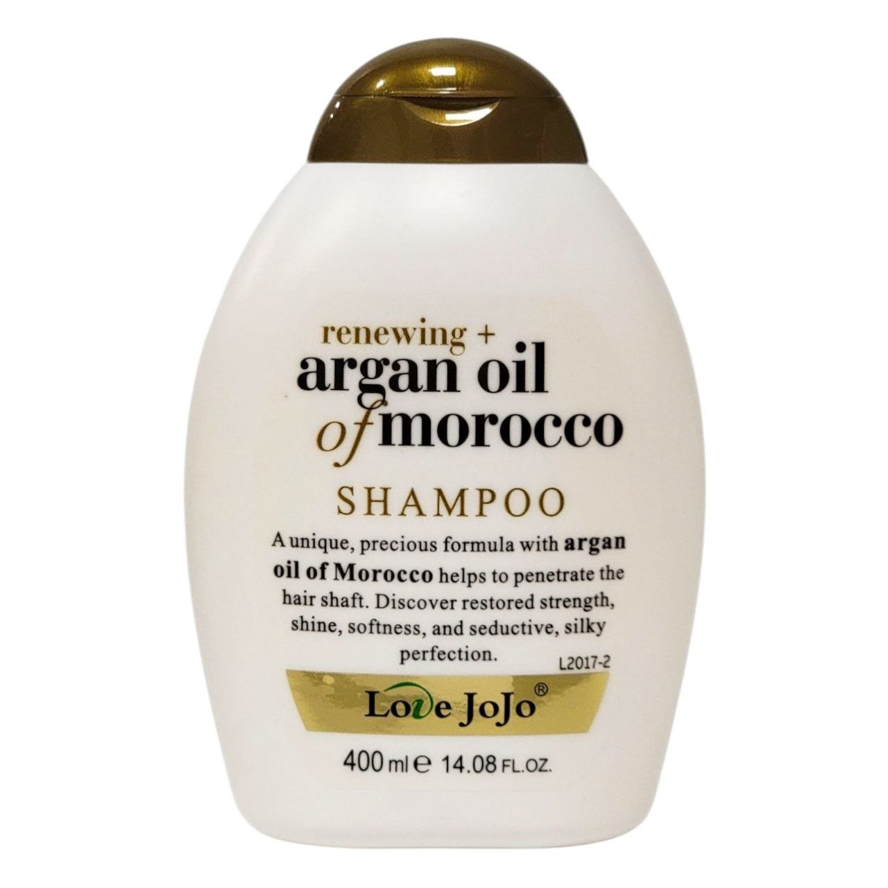 SHAMPOO RENOVADOR Y NUTRICION PROFUNDA CON ACEITE DE ARGAN DE MARRUECOS LOVE JOJO 400ML