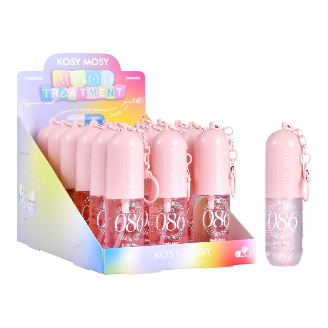 SPLASH MINI KOSY MOSY Nº086 30ML (M) (AROMA SIMILAR A SOL DE JANEIRO CHEIROSA Nº068)