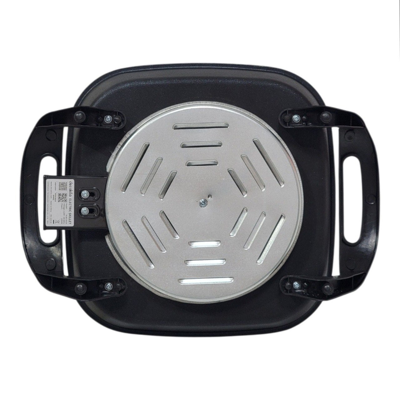SARTEN ELECTRICO MULTIFUNCIONAL 1350W MODELO KUEC051B DECAKILA 30X30CM
