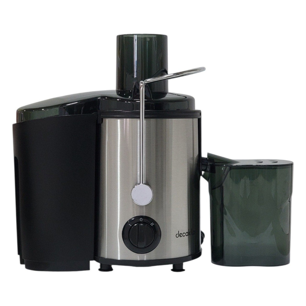 EXTRACTOR DE JUGO DE ACERO INOXIDABLE POTENCIA 350W DECAKILA 0.8L