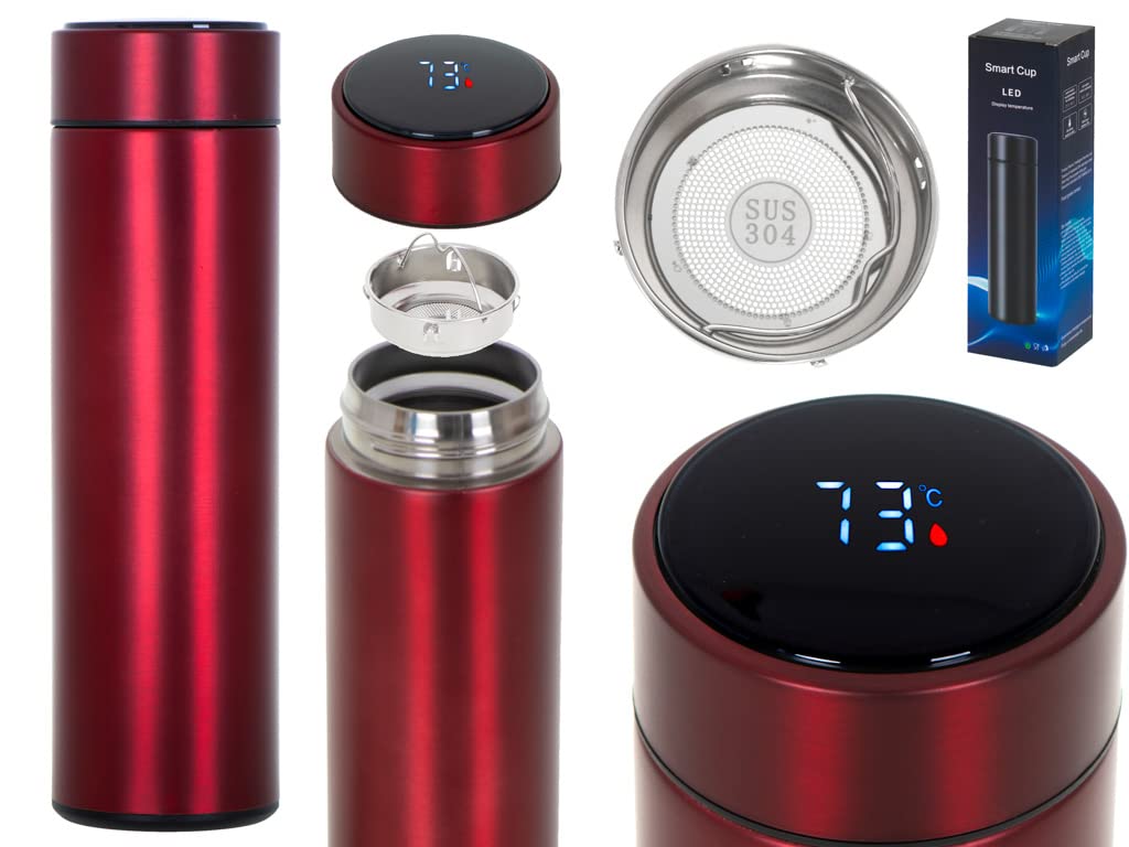 VASO TERMICO INTELIGENTE CON PANTALLA LED SMART CUP 500ML
