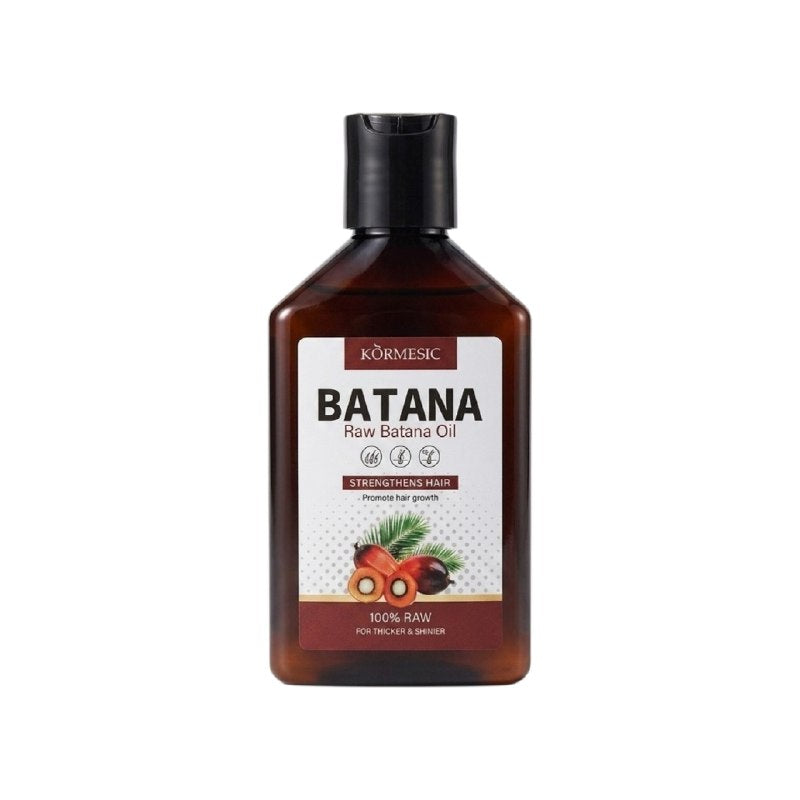 ACEITE PARA EL CABELLO DE BATANA CRUDO ANTICAIDA FORTALECEDOR KORMESIC 260ML