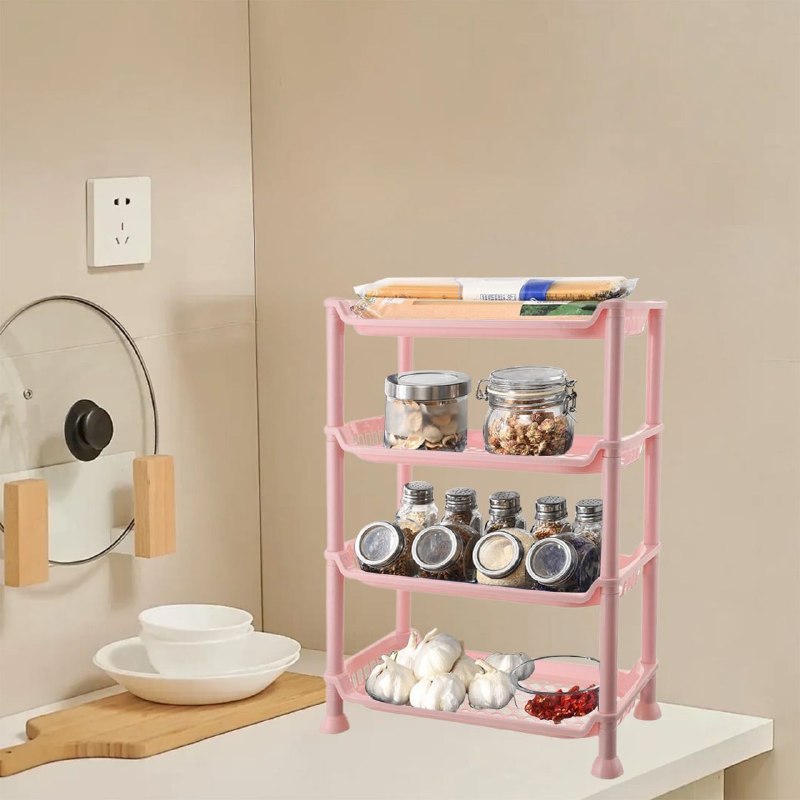 ESTANTE ORGANIZADOR DE ALMACENAMIENTO MULTIFUNCIONAL DE PLASTICO REFORZADO YAYI 28X47CM