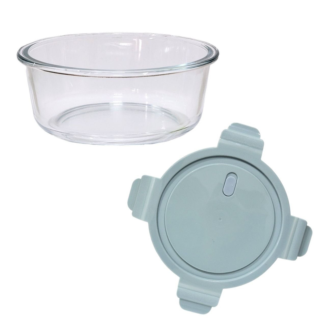 RECIPIENTE PANA DE VIDRIO TERMICA PARA ALIMENTOS RED CHERRY 950ML 18X8CM