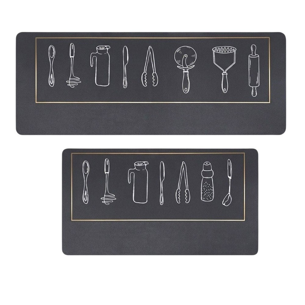 ALFOMBRA ANTIDESLIZANTE DE DIATOMITA 2PCS JIAERMEI