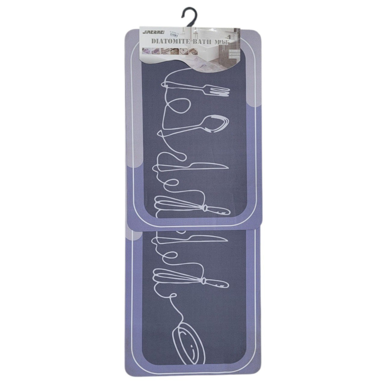 ALFOMBRA ANTIDESLIZANTE DE DIATOMITA 2PCS JIAERMEI
