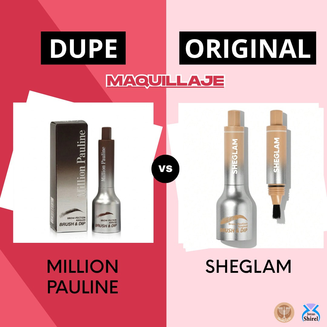 DELINEADOR DE CEJAS DE ALTA PRECISION CON APLICADOR ESPECIAL MILLION PAULINE 1.2ML (DUPE DE SHEGLAM)
