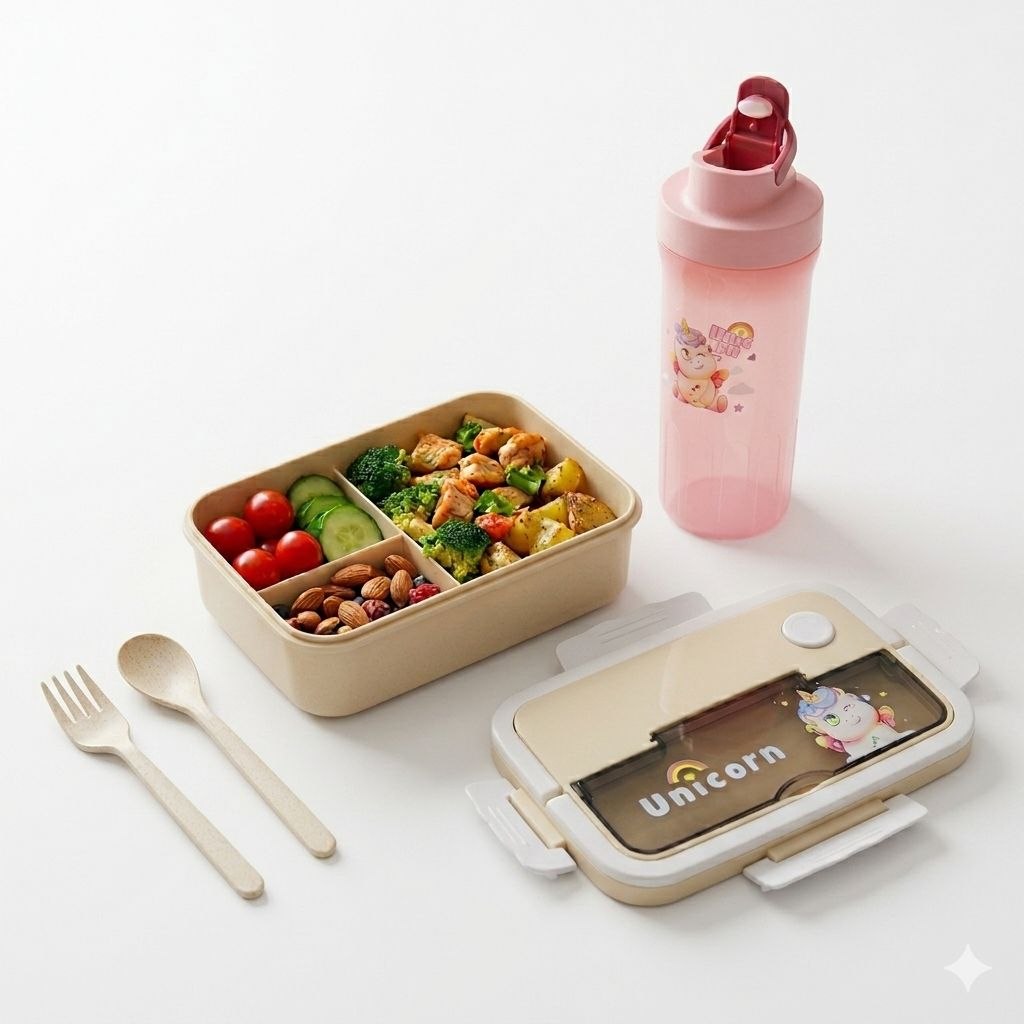 SET DE RECIPIENTE PANA PARA ALIMENTOS Y BOTE INFANTIL
