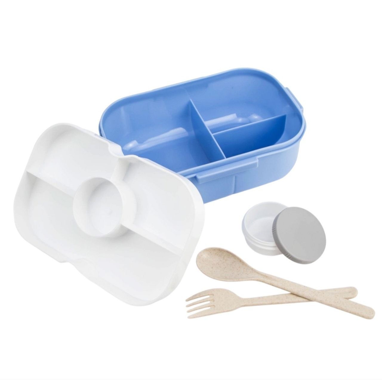 SET DE RECIPIENTE PANA PARA ALIMENTOS INFANTIL CON BOTE Y CUBIERTOS