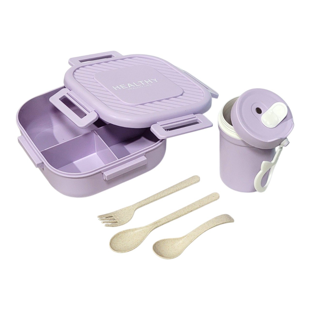 SET DE RECIPIENTE PANA PARA ALIMENTOS HERMETICA CON TAZA PARA LIQUIDOS