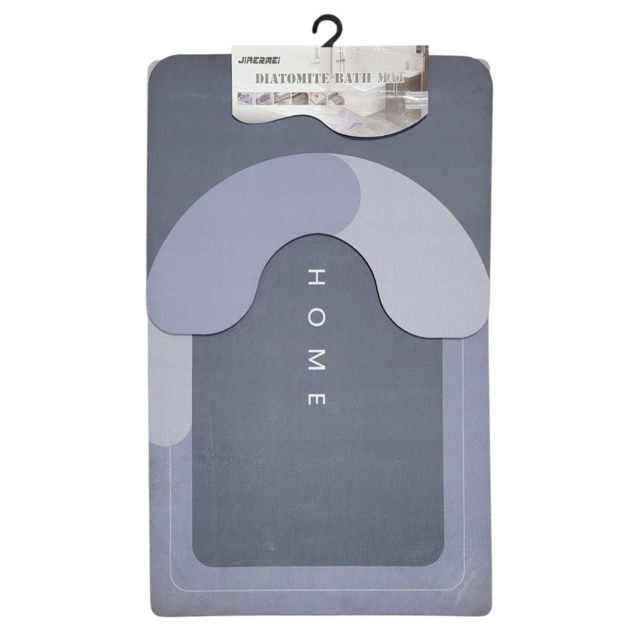 ALFOMBRA DE BAÑO ANTIDESLIZANTE DE DIATOMITA 2PCS JIAERMEI