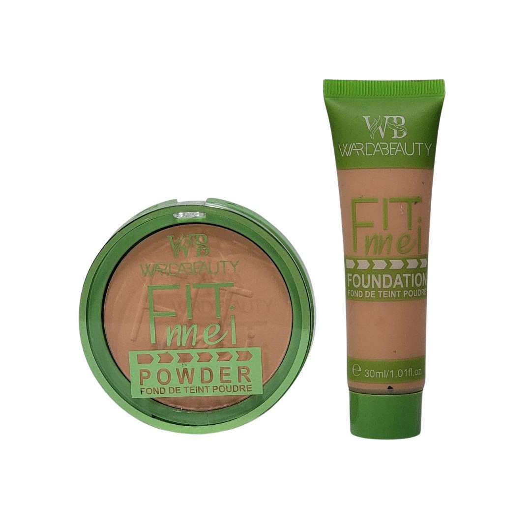 SET DE BASE LIQUIDA Y EN POLVO DUOE DE MAYBELLINE COBERTURA COMPLETA WARDABEAUTY