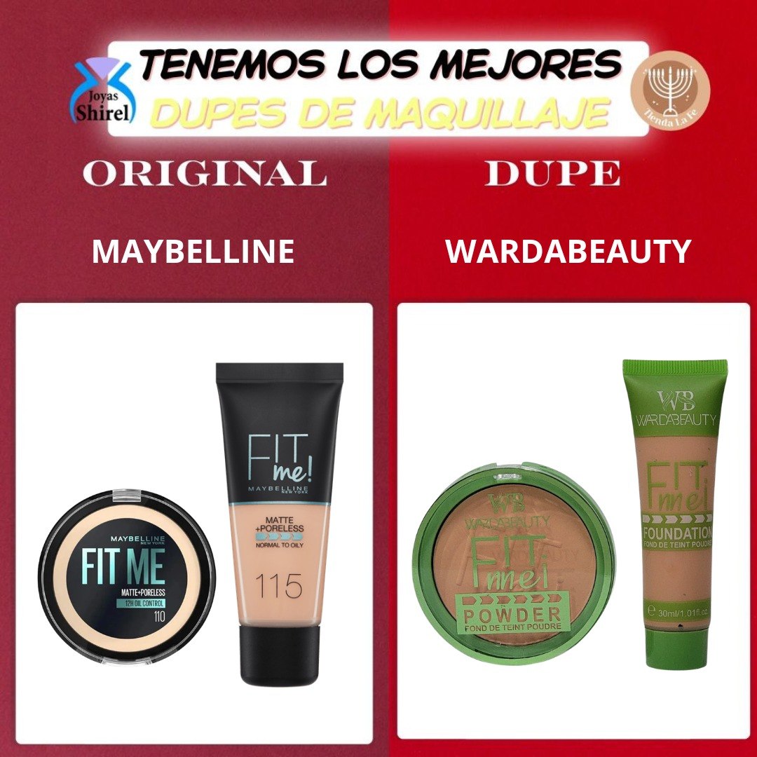 SET DE BASE LIQUIDA Y EN POLVO DUOE DE MAYBELLINE COBERTURA COMPLETA WARDABEAUTY