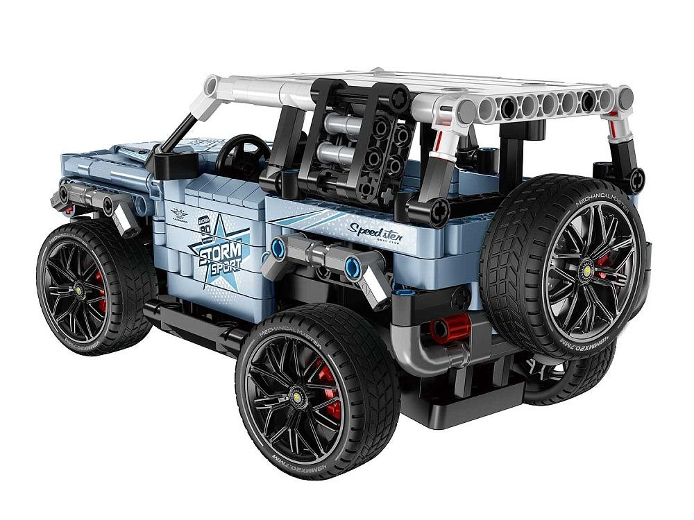 CARRO TODOTERRENO DE JUGUETE DE CONSTRUCCION CON CONTROL REMOTO MODELO 8041 MECHANICAL MASTER