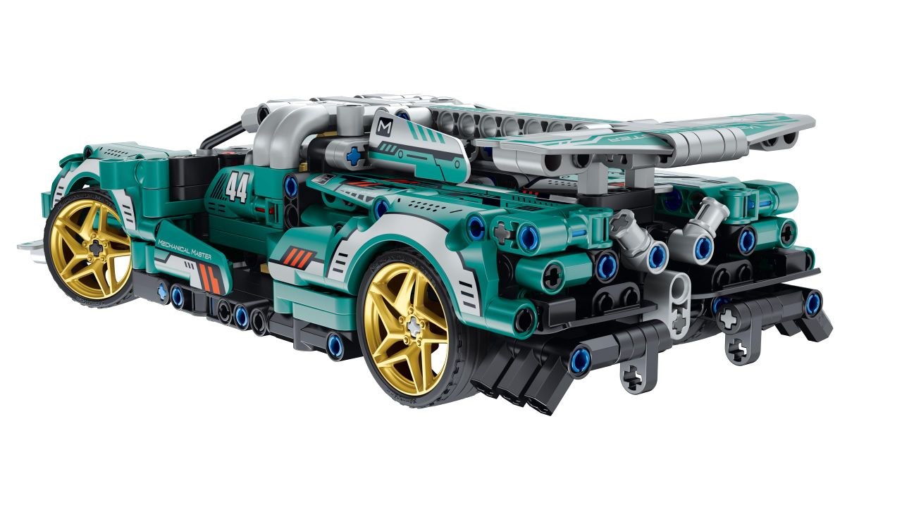 CARRO TODOTERRENO DE JUGUETE DE CONSTRUCCION CON CONTROL REMOTO MODELO 8044 MECHANICAL MASTER
