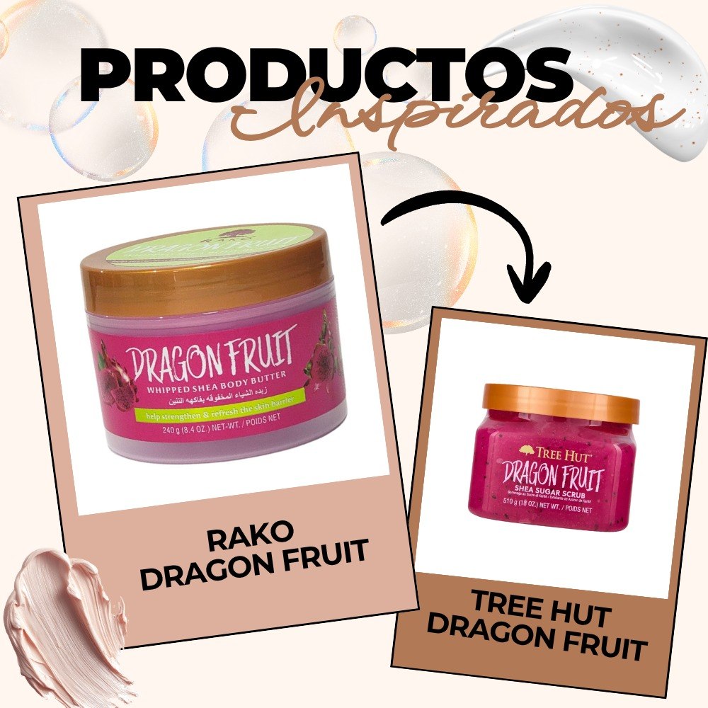MANTECA CORPORAL DE TEXTURA BATIDA CON MANTECA DE KARITE Y EXTRACTO DE PITAHAYA RAKO 240G
