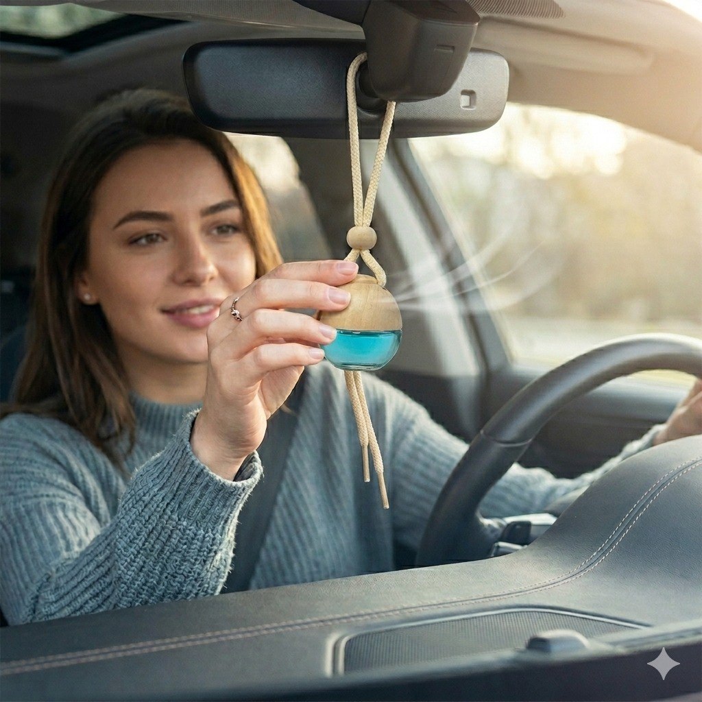 AMBIENTADOR PARA CARRO COLGANTE CON FRAGANCIA REFINADA AIRBRC