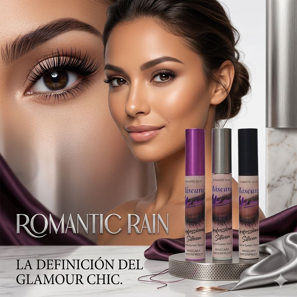 RIMEL DUPE DE PROSSA SIN LIMITES RESISTENTE AL AGUA COLOR NEGRO ROMANTIC RAIN