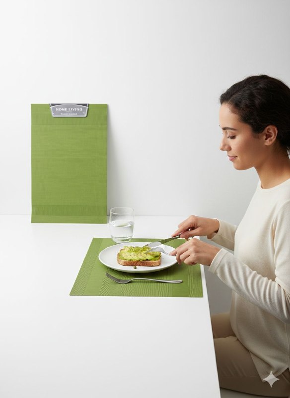 MANTELES INDIVIDUALES RECTANGULARES PARA COMEDOR DE COCINA ELEGANTE HOME LIVING 30X42CM