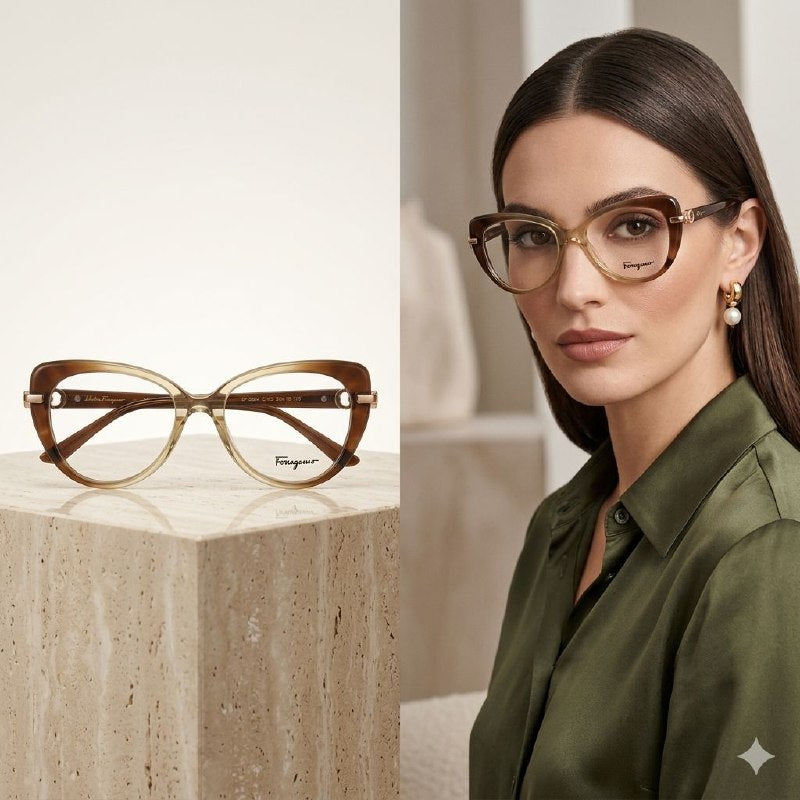 LENTES ORIGINALES PARA GRADUAR PARA DAMA SALVATORE FERRAGAMO