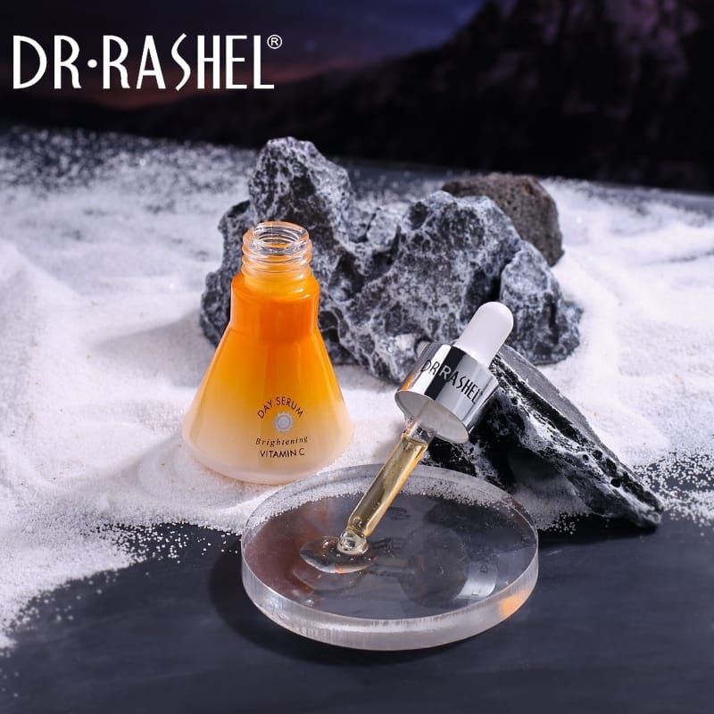 SUERO FACIAL EN SET, SUERO VITAMIAN C Y RETINOL ILUMINADOR ANTIENVEJECIMIENTO ILUMINADOR DE DIA Y NOCHE DR RASHEL 30ML