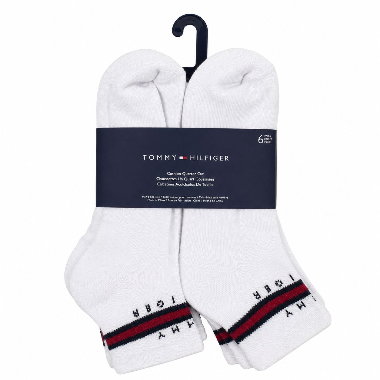 CALCETA TOBILLERA ORIGINAL TOMMY HILFIGER 6 PARES