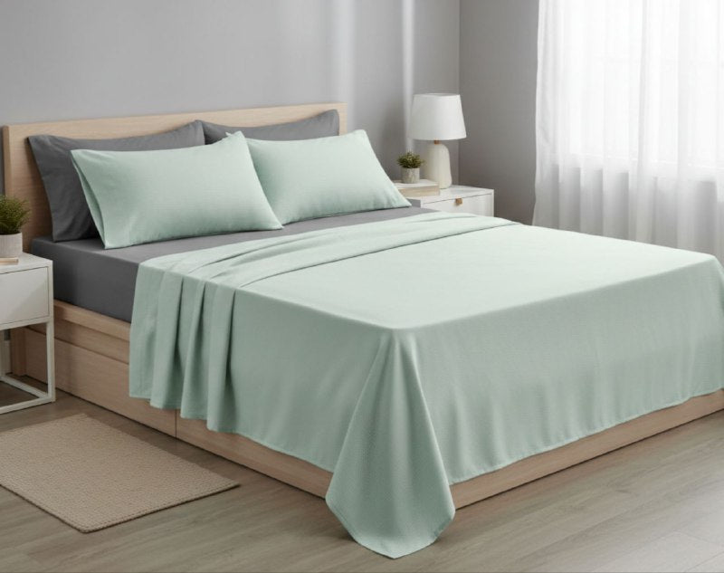 JUEGO DE SABANAS CAMERA DE 4 PIEZAS UNIPERSONAL BENELI HOME, 30 ESTILOS