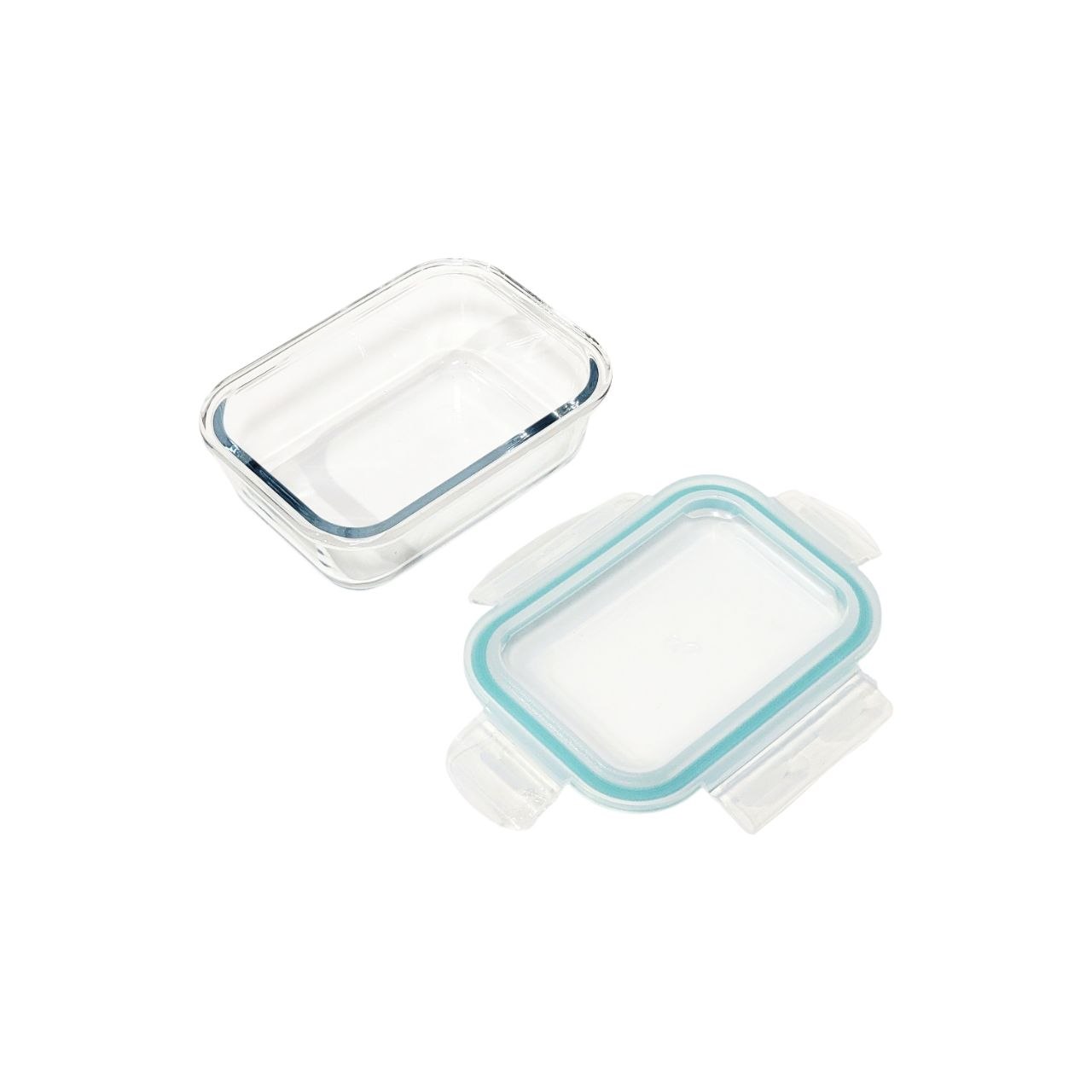RECIPIENTE PANA PARA ALIMENTOS DE VIDRIO HERMETICA FUSION GOURMET 15X11X5CM
