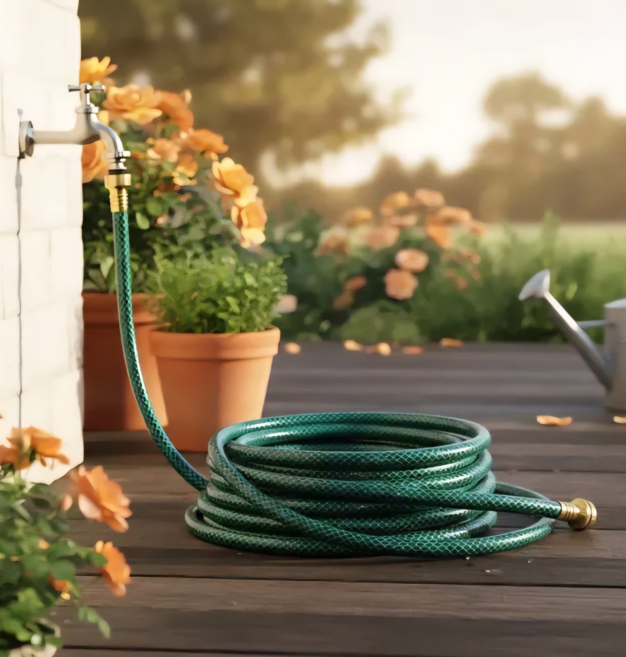 MANGUERA DE PVC DE ALTA RESISTENCIA DE JARDIN PROFESIONAL MAX MOTOR 30M