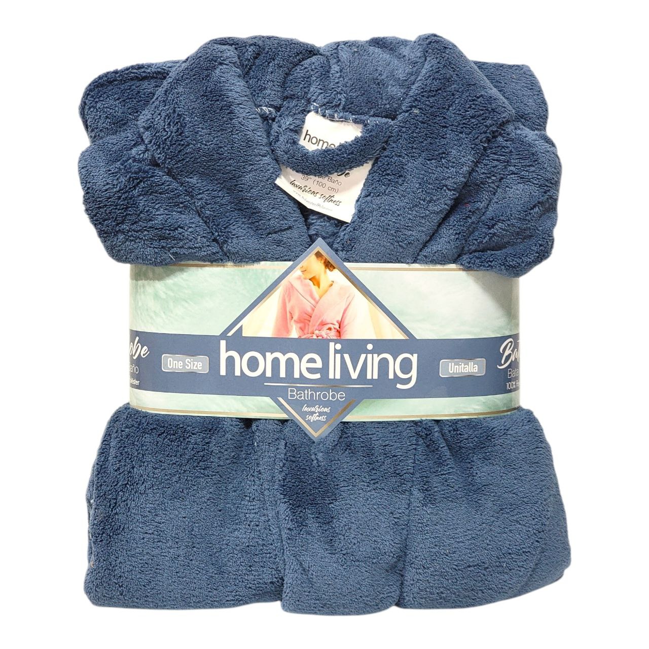 BATA DE BAÑO PREMIUM UNITALLA HOME LIVING 100CM