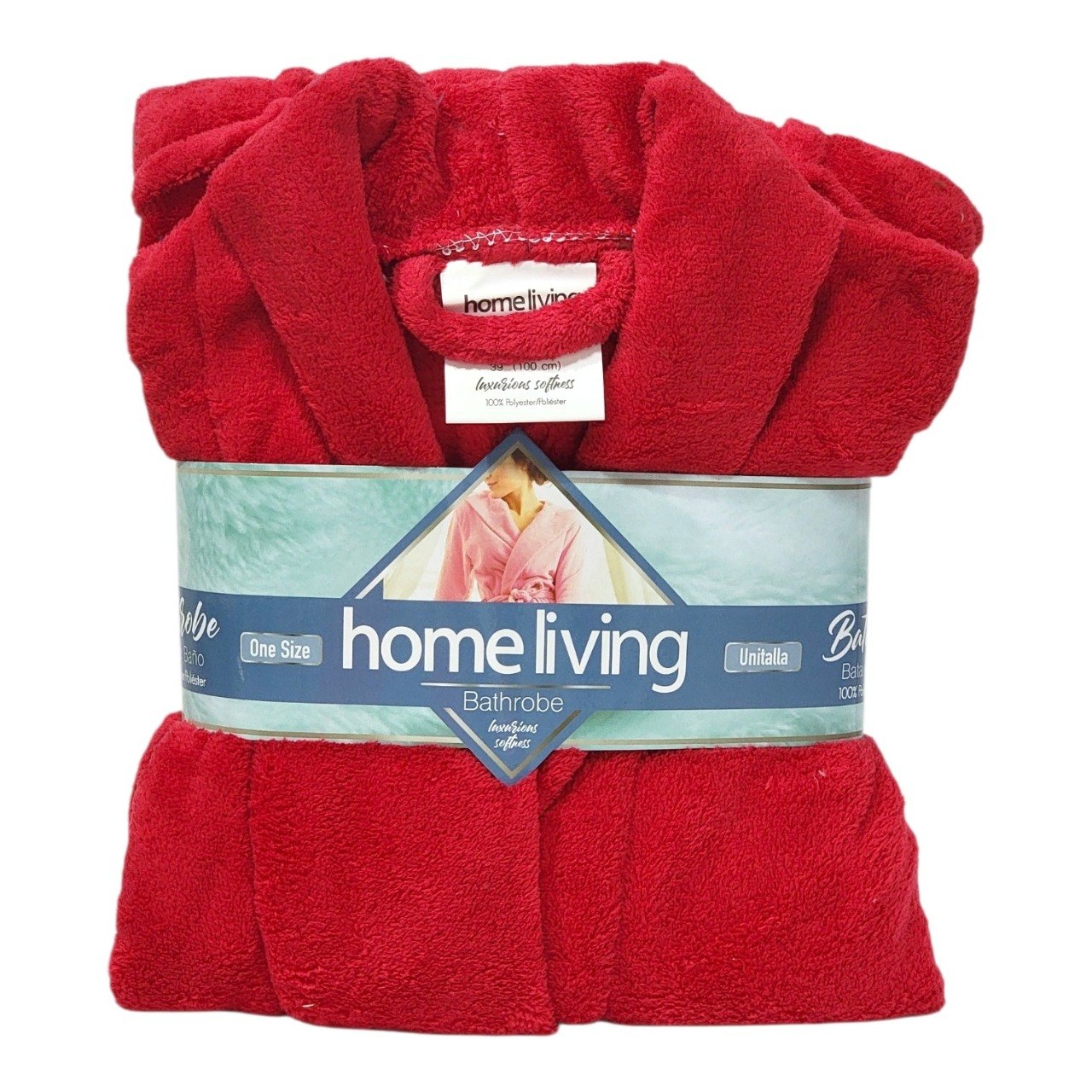 BATA DE BAÑO PREMIUM UNITALLA HOME LIVING 100CM