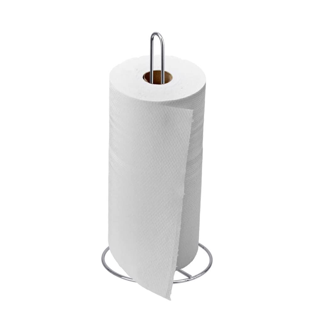 SUJETADOR DE PAPEL DE COCINA DE ACERO INOXIDABLE 32CM