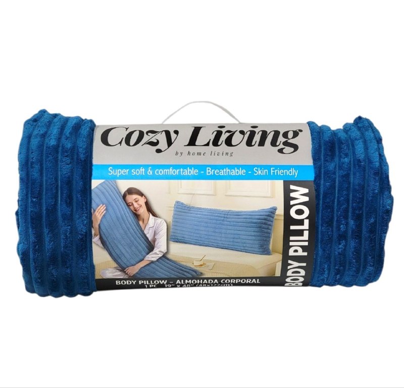 ALMOHADA CORPORAL ERGONOMICA COZY LIVING 48X122CM