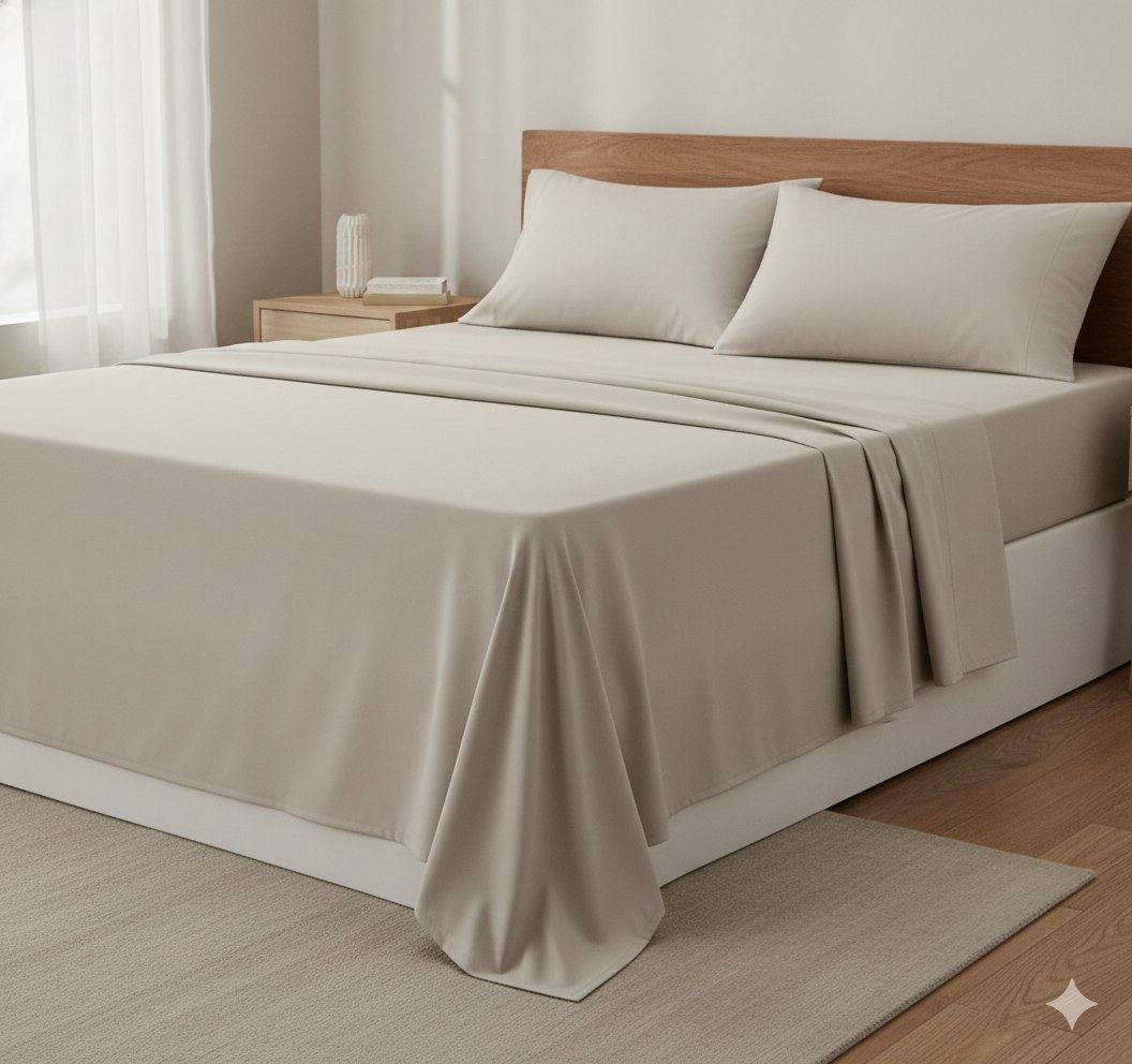 JUEGO DE SABANAS TAMAÑO KING 4PCS BARBARA HOMES