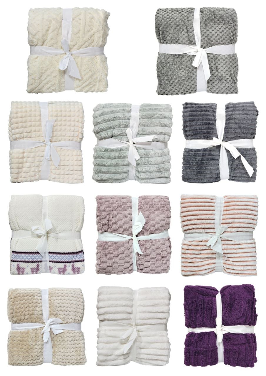 COBIJA FRAZADA CORAL CON TACTO ATERCIOPELADO COZY LIVING 127X152CM