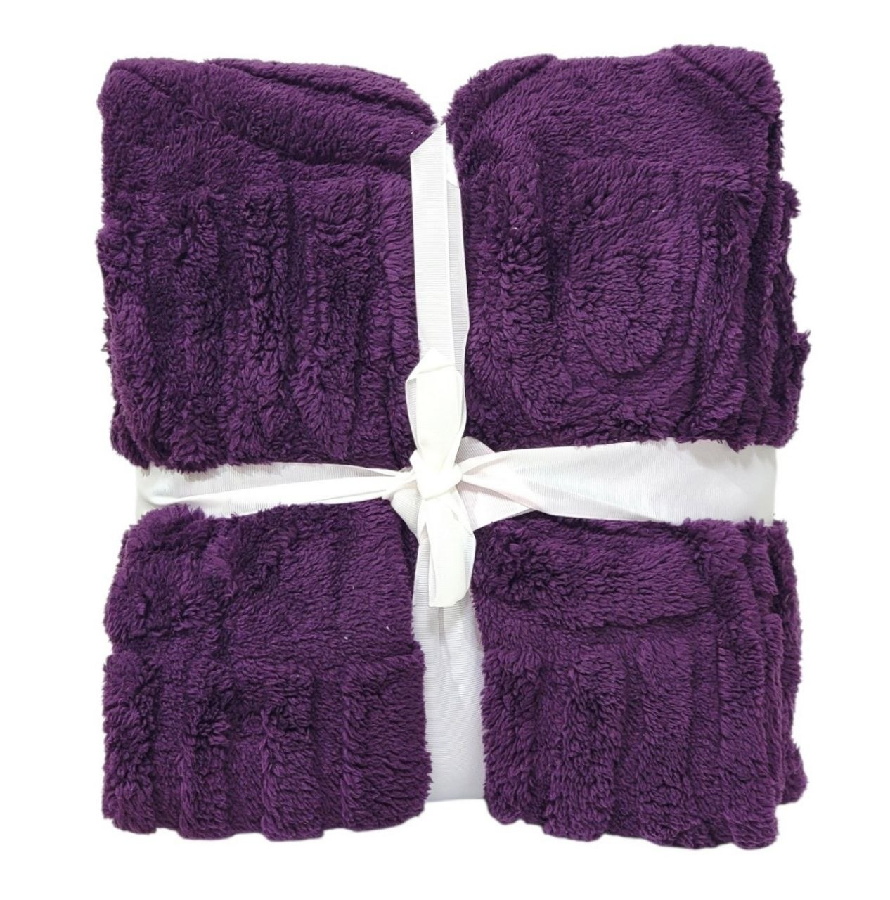 COBIJA FRAZADA CORAL CON TACTO ATERCIOPELADO COZY LIVING 127X152CM
