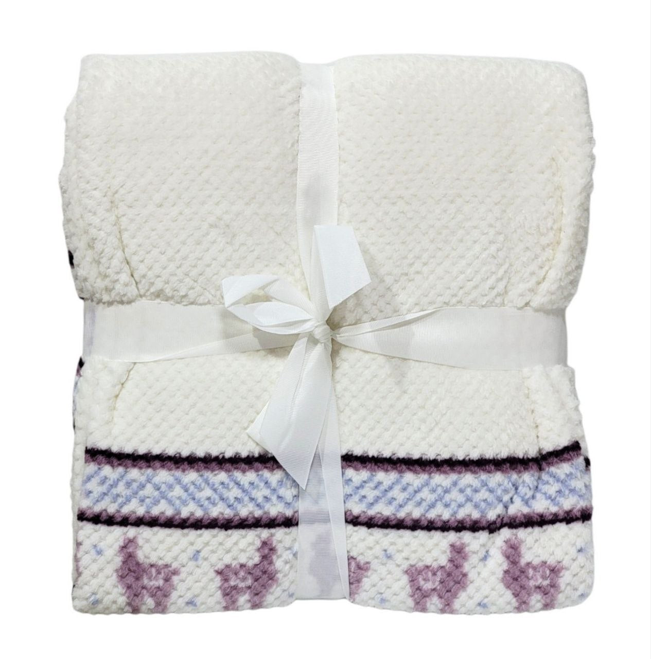 COBIJA FRAZADA CORAL CON TACTO ATERCIOPELADO COZY LIVING 127X152CM