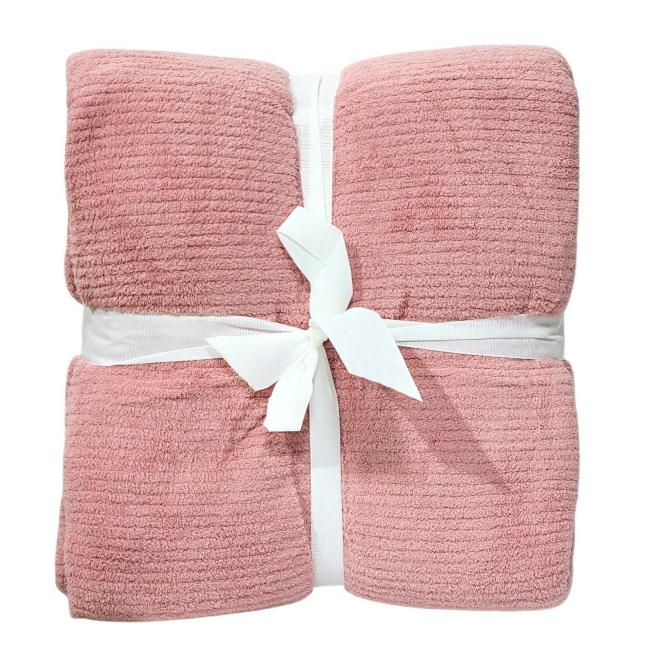 COBIJA FRAZADA CORAL CON TACTO ATERCIOPELADO COZY LIVING 150X200CM
