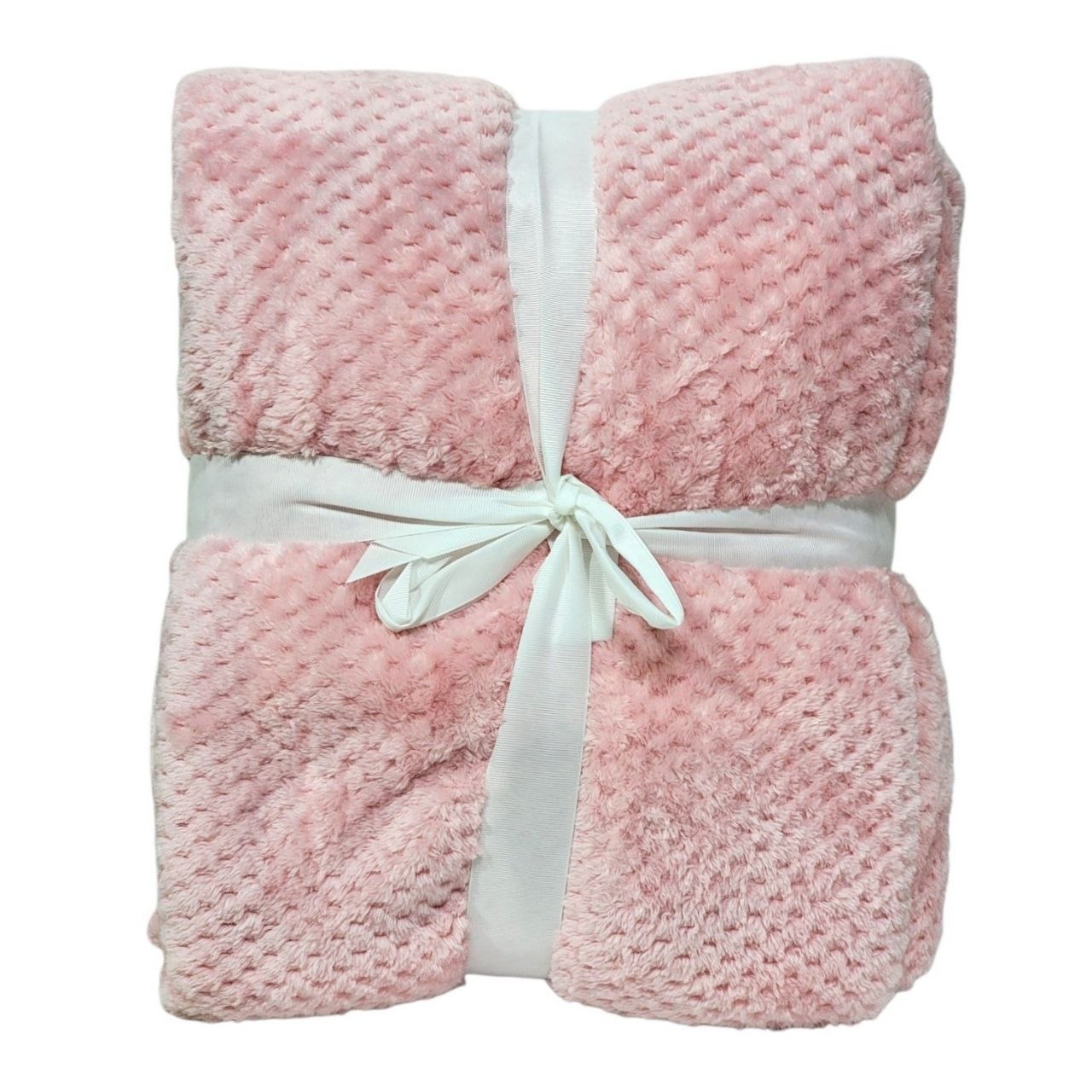 COBIJA FRAZADA CORAL CON TACTO ATERCIOPELADO COZY LIVING 200X240CM